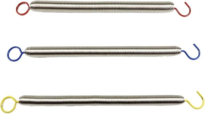 Pilates Reformer Spring Accessories Training Springs Double Sided Hook Coil Color Portable Pilates Spring