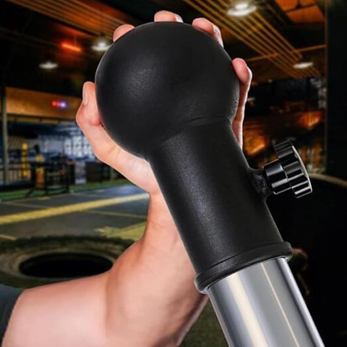 ARTIBETTER Barbell Attachment Base for T Bar Row Machine, Rotatable Iron Barbell Parts in Black, Home Gym Equipment for Strength Training and Muscle Building
