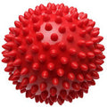 Pro-Tec Athletics High Density Spiky Massage Ball, Foot Massage Roller, Plantar Fasciitis Relief, Alleviates Arch and Heel Discomfort, Red (2.75 Inch Ball)
