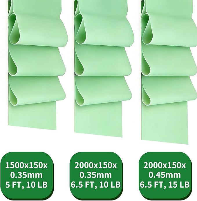 Resistance Bands Long Non-Latex Elastic Stretch Bands Work Out Band for Working Out Women or Men, Exercise Bands Set Yoga, Pilates, Gym,
