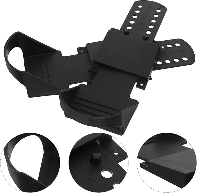 Foot Pedals for Rowing Machine 1 Pair Adjustable Rowing Machine Foot Holders Replacement Accessories for Home Gym Cardio Training