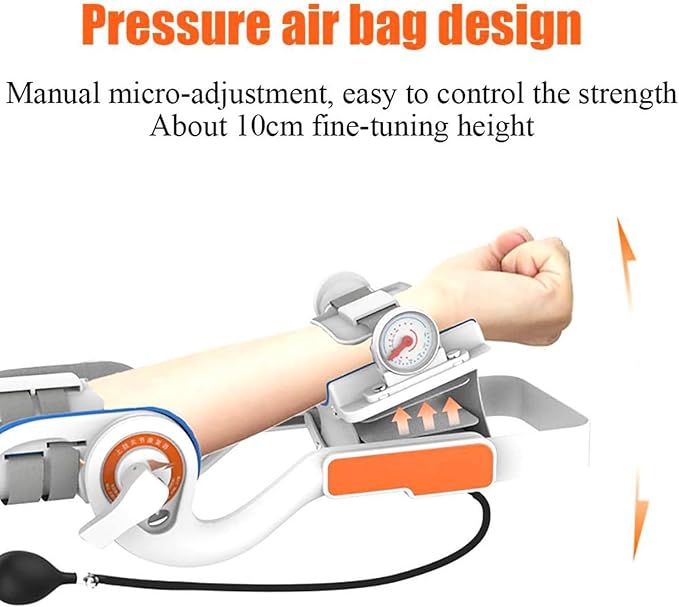 Electric Elbow Joint Rehabilitation Device, Upper Limb Arm Rehabilitation Training Device, Full Angle Adjustment, Flexion and Extension Training, Used for Wrist and Elbow Injury Recovery