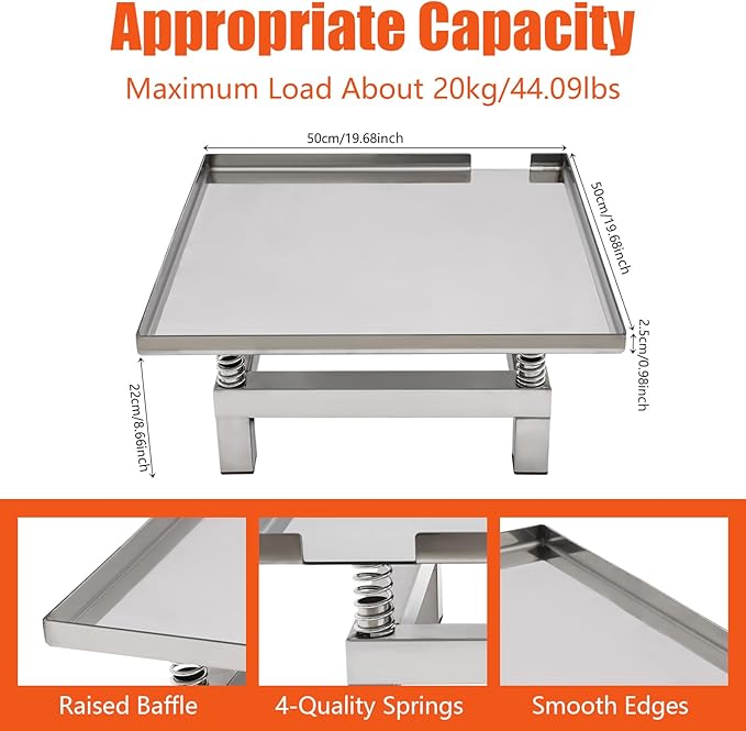 Concrete Vibrating Table Countertop Vibration Platform Compact Stainless Steel Vibration Table