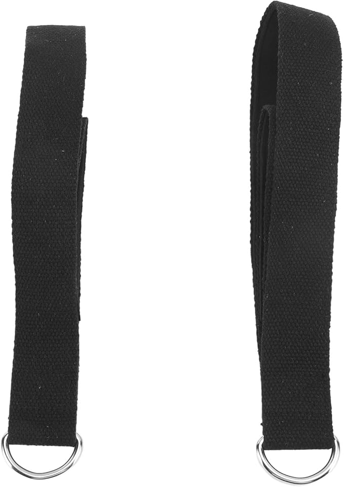 2 Pcs Pilates Straps Double Loop Anti Slip with D Rings for Home Gym Workout Pilates Equipment Pilates Accessories Pilates Gear