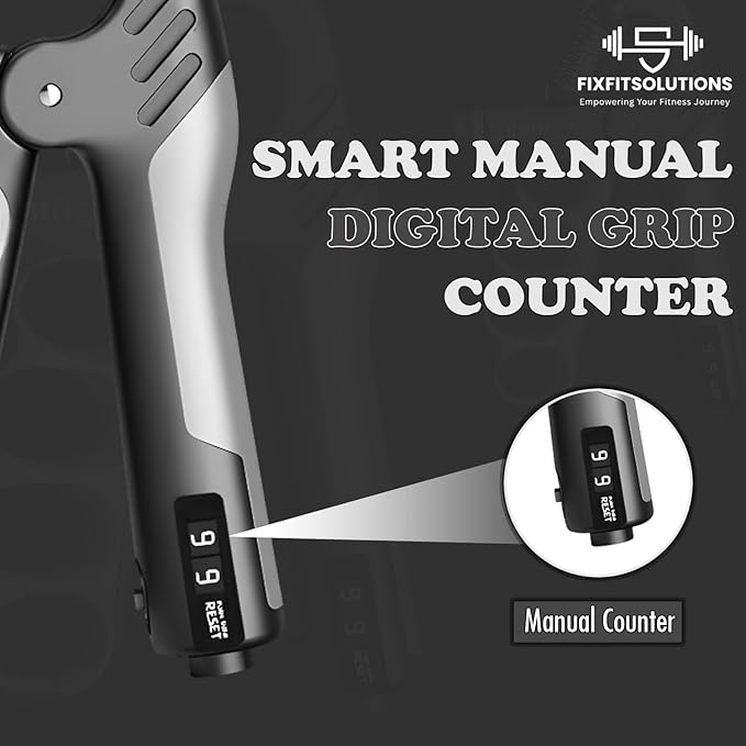 Adjustable Grip Strength Trainer Hand Gripper for Grip Strength, Forearm & Wrist Strengthener, Hand Exerciser for Strength Training & Therapy 11-220Lbs(5-100KG)