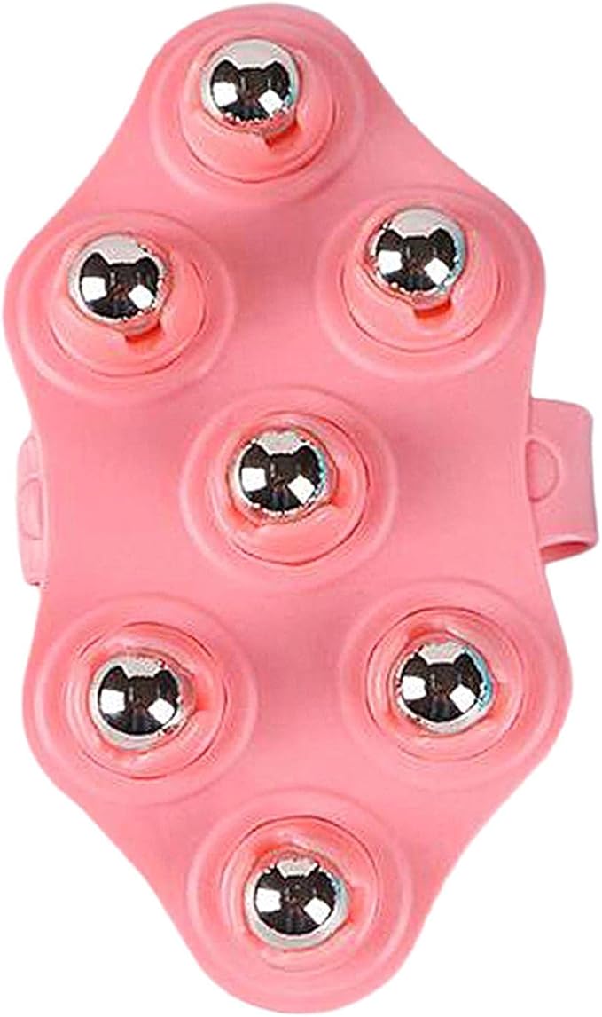misppro Handheld Body Roller for Cellulite Treatment and Magnetic Therapy Massage Tool- Magnetic