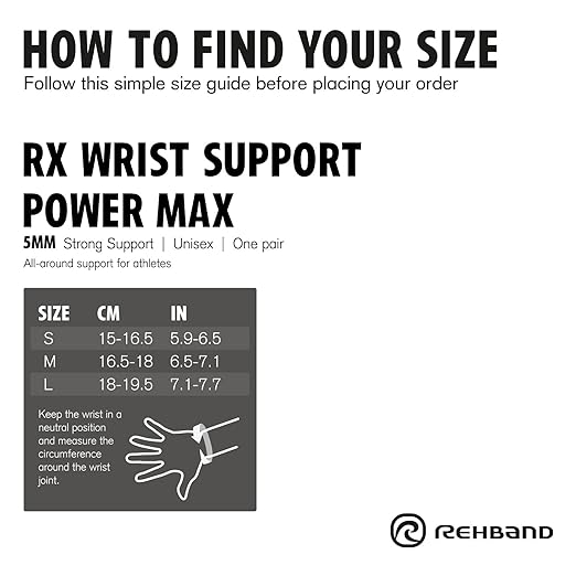Rehband RX Wrist Support Power Max, 3-in-1 Neoprene Sleeve + Wrap for Strength Training, Protects during Kettlebell Training, stabilizes wrist, forearm protection, Colour:Camo, Size:Medium