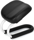 Meditation Bench Black, Metal Kneeling Stool, Seiza Bench with Cushion, Kneeling Meditation Stool，Adjustable Ergonomic Prayer Chair for Home Yoga Studio Portable Non-Slip
