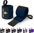 TECEUM Weightlifting 18" & 12" Wrist Wraps with Thumb Loop – Heavy Duty Wrist Workout Braces for Men and Women – Ideal for Powerlifting, Strength Training, Bodybuilding