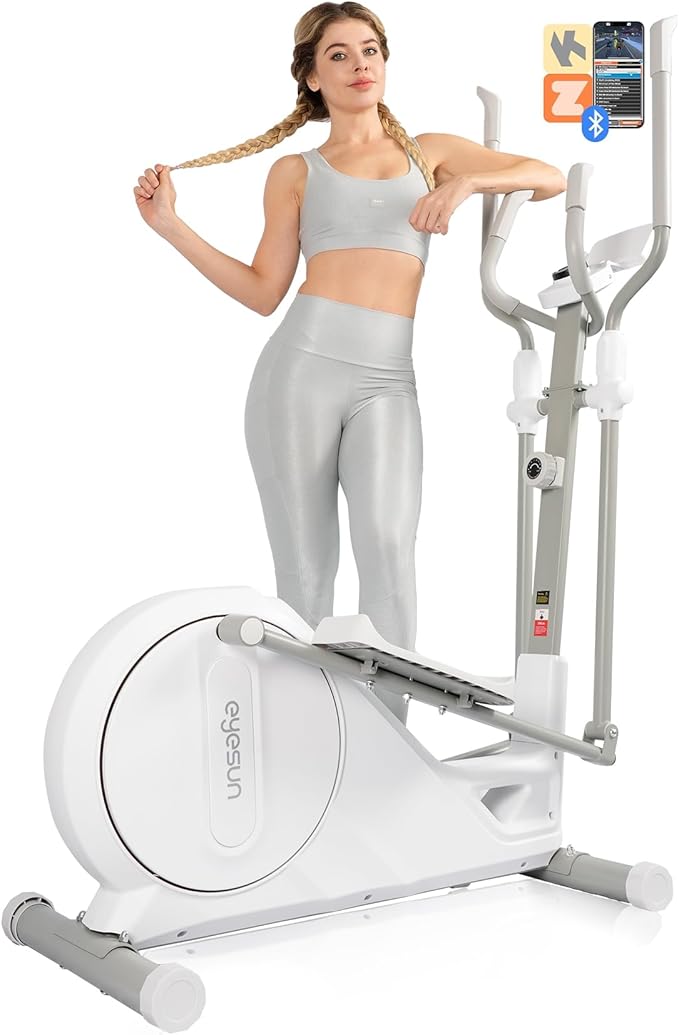Elliptical Training Machines,Elliptical Exercise Machine for Home with Hyper-Quiet Magnetic Driving System, Elliptical Trainer/330 LBS Loading Capacity