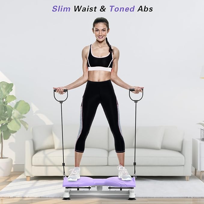 Waist Twister Machine Exercise for Women, AB Twist Board with 20dB Ultra-quiet, Abs Workout for Slim Waist and Core, Anti-Slip Home Gym Fitness Equipment