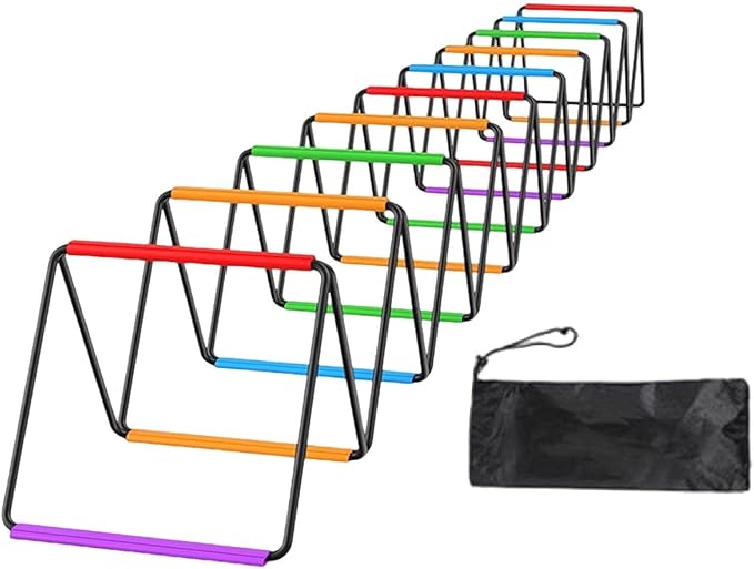 Agility Ladder Jumping Obstacles for Men Women and Kids Flexible Folding Football Footwork Speed Ladder for Volleyball