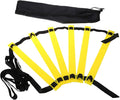 Agility Ladder Speed Training Set Exercise Ladders for Soccer Football Footworks Sports Training with Carry Bag Fitness