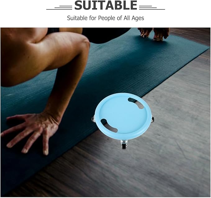GANAZONO Abdominal Training Sliding Disc Fitness Equipment for Core Strengthening and Toning Compact Exercise Sliders for Home Workout Smooth Surfaces Suitable for Beginners and Experts