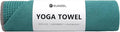 Eunzel Yoga Towel,Hot Yoga Mat Towel with Grip Dots Sweat Absorbent Non-Slip for Hot Yoga, Pilates and Workout 24" x72", Dark Cyan