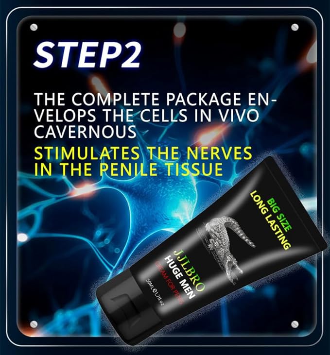 Long Lasting Male Enhancement Gel, Body Cream for Private Part, Men's Re-Vitalize Enlargement Cream, Enhance Size and Performance – Get Bigger Thicker and Stronger (Huge Men XXL)