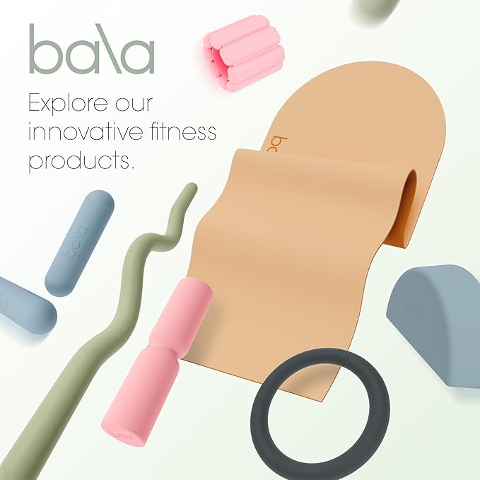 Bala Play Mat Towel, Sage - Non-Slip Absorbent Gym Towels Designed for Sweat, Hot Yoga, Pilates & Core Training Workouts - Fitness & Exercise Gear Essentials for Working Out - Men & Women