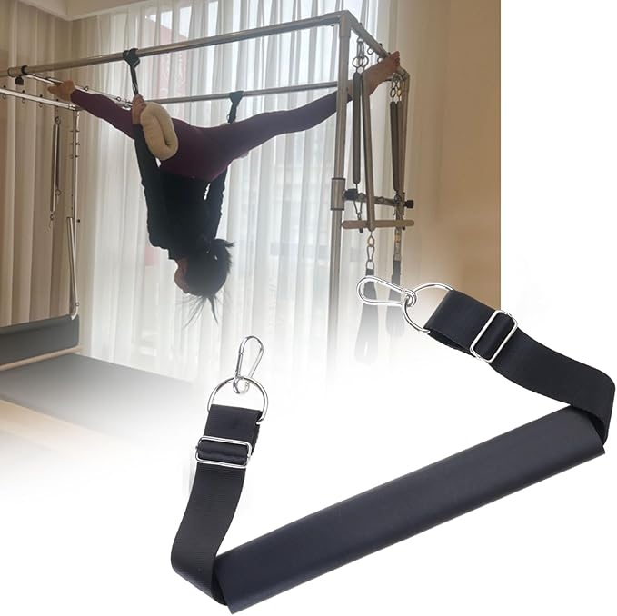 Professional Foot Strap for Cadillacs Bed Pilates Training with High Strengths Mixed for Enduring Use Stainless Steel Cotton Polyester Blend Cadillacs Bed