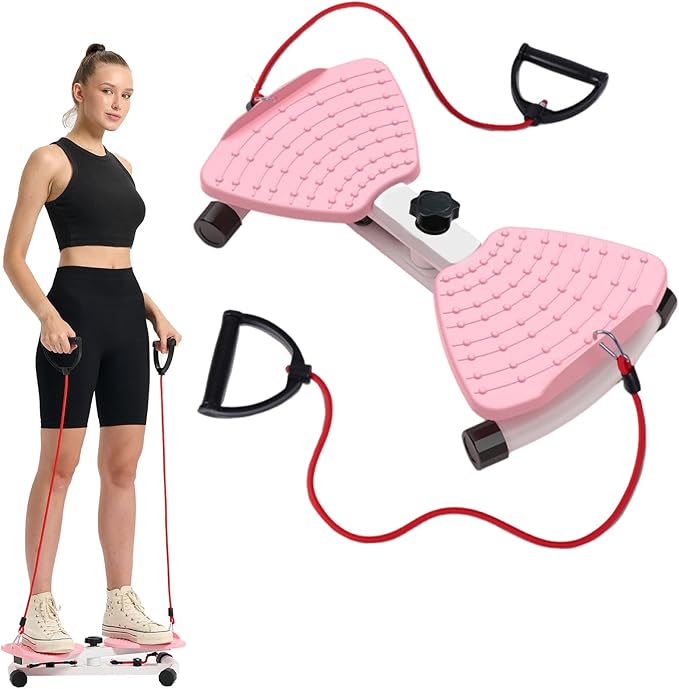 HOTWAVE Waist Twister Board – Non-Slip Fitness Balance Board for Core Strength, Waist Trimming & Weight Loss – Home Exercise Equipment for Men & Women – 360° Rotation, Anti-Skid Surface, Supports Up to 300 lbs