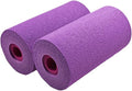 Foot Foam Pads Rollers Replacement for Leg Extension Attachments for Weight Bench and Home Gym Equipment, Fits Tube Diameter 22-25mm