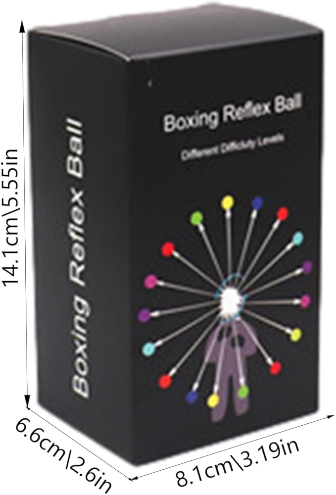 Erice Boxbollen, Boxing Reflex Ball for - React Reflex Balls on String with Headband, boxbollen Original - Improve Hand Eye Coordination, Punching Speed, Fight Reaction, pornographic