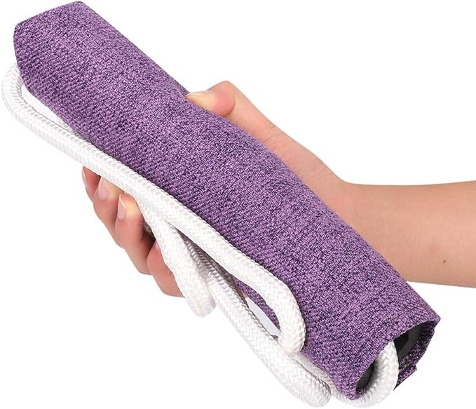 Keenso Yoga Rope, 17mm Aids Tool Pilates Flexbands Accessory, Yoga & Pilates Functionality, CVC Material Shown