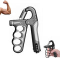 Adjustable Grip Strength Trainer Hand Gripper for Grip Strength, Forearm & Wrist Strengthener, Hand Exerciser for Strength Training & Therapy 11-220Lbs(5-100KG)