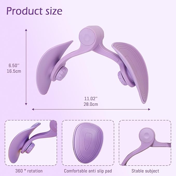 Thigh Master Pelvic Floor Exercise Devices and Inner Thigh Trainer for Women - Kegel Exercise Equipment for Home Use