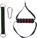 Fitness Training Handle Resistance Band Handle Cable Machine Attachment Workout Hanger for Strength Training Home Gym Exercise Equipment