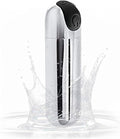 10 Modes Quiet Waterproof Tool Powerful Mini Stick for Women Pleasure, Handheld Travel Pocket Portable Soft Toys Massage Ball for Body Relax(Silver)