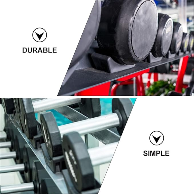 20 Pcs Dumbbell Saddles Dumbbell Cradles Replacement Racks Racks Plastic Cradles