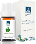 Peppermint Essential Oil - 100% Pure Natural Oil for Aromatherapy Diffuser, Room Spray, Skin Care, Hair Growth & Cooling Relief - 10mL Glass Bottle