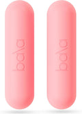 Bala Bars Dumbbell Set for Women & Men - Set of 2 Bars Designed for Walking, Strength Training, HIIT, Boxing & Aerobics - Hand Weights for Working Out at Home