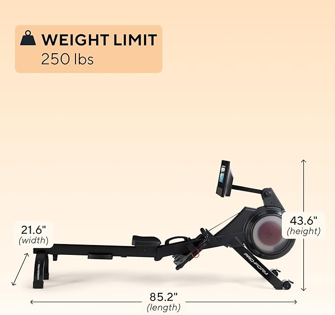 ProForm Carbon Pro10 Rower