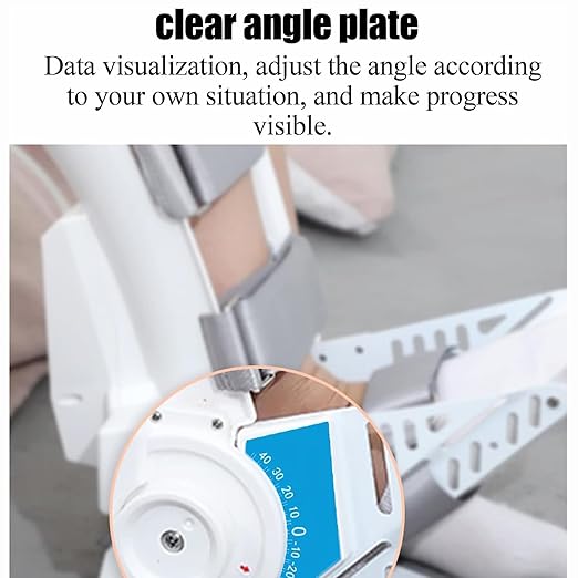 Electric Ankle Trainer, Foot Rehabilitation Training Equipment, 3-Speed Speed Regulation, -30° ~40° Full Angle Exercise, for Stiff Ligament After Stroke and Hemiplegic Fracture