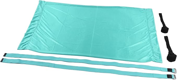 Premium Aerial Hammock Yoga Swing Kit Yoga Hammock Handstand Split Leg Stretchable Training Portable Elastic Aerial Hammock for Home Sky Blue(Light Blue)