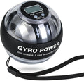 Torque Ball Auto-Start Gyro Ball with LED Counter - Wrist & Forearm Strengthener - Gyroscopic Hand Exerciser for Grip Strength, Flexibility & Daily Vitality