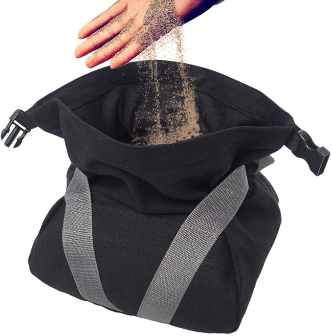 Weightlifting Training Sandbag Kettlebell Sandbag, Adjustable Canvas Soft Sand Bag with Handles, Weightlifting Dumbbell for Home Training,Fitness,Yoga Workout
