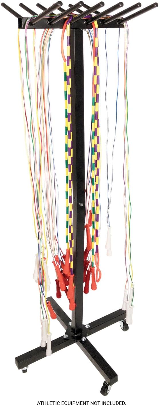 Champion Sports Jump Rope Cart, 23 InchL X 23 InchW X 65 Inch H