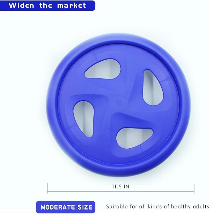 Abdominal Roller Ab Exercise Wheel Disc Core Coaster Core Fitness Sliders Ab Workout Equipment Easy Roller with Knee Mat for Home Gym