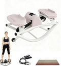 Rocker Step Side to Side, Rock Stepper, Portable Compact Lateral Rocking Fitness Stepper, for Legs, Glutes, Abs, Fitness Equipment for Home, Apartment,and Dormitory