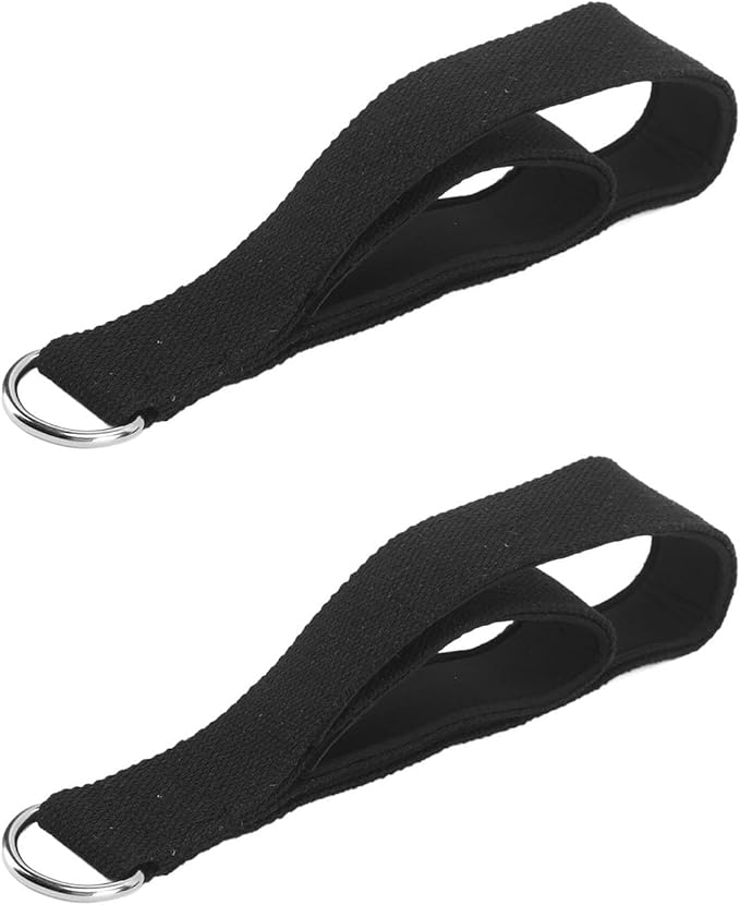 Respicefinem 2 Pcs Pilates Straps Anti Slip Practical Pilates Double Loop Straps for Home Gym Workout
