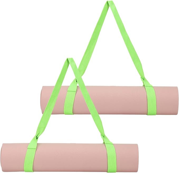 Yoga Mat Straps for Carrying, Adjustable Exercise Mat Sling Holder Multi Purpose Mats Carrier
