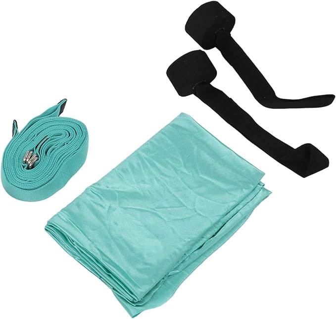 Aerial Yoga Swing Set, Aerial Yoga Door Hanging Trapeze Sling Kit, Waist Back Leg Stretch Strap, Leg Stretching Assist Trainer