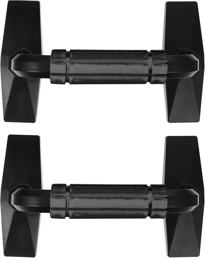 Veemoon 2pcs Push-up Bars Push-up Stands with Non-slip Grip for Home Fitness Equipment, Compact H-shaped Push up Racks for Chest and Arm Strength Training