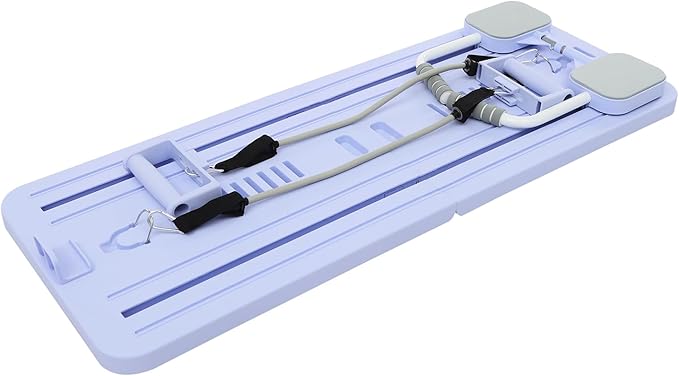 Pilates Board, Balance Board for Core Workout & Abs Training, Anti-Slip Wobble Board for Home Gym Fitness, Physical Therapy, Full Body Exercise (Max 330 lbs, Purple)