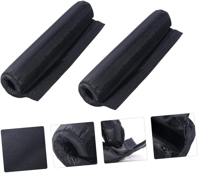 KICHOUSE 2pcs Squat Pad for Barbell Neck and Shoulder Cushion Durable Non-slip Oxford for Comfortable Weightlifting for Squats Lunges and Thrusts