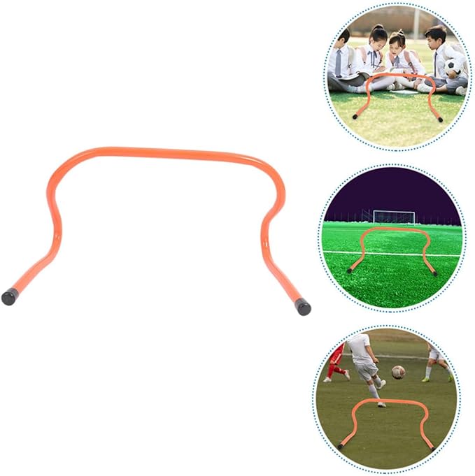 3pcs Agility Speed Hurdles for Boys and Girls Professional Track Training Hurdles Coordination Skills Plastic Design for Soccer Sports Drills