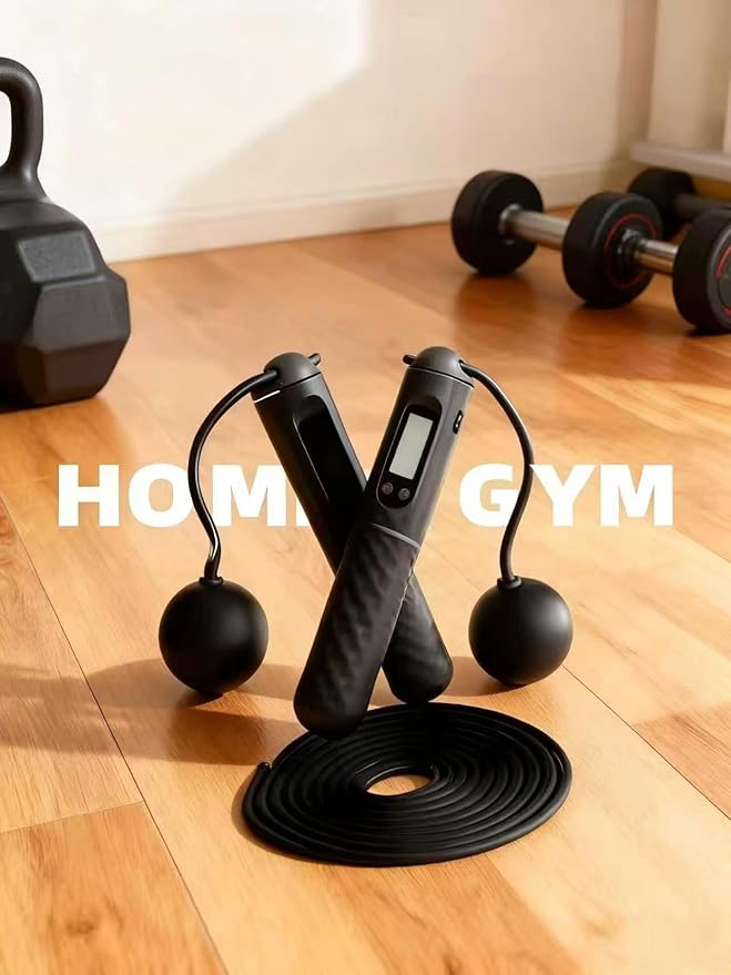 Vibration Plate, Vibrating Fitness Platform with Jump Rope, Full Body Workout for Indoor, Fat Burner for Women