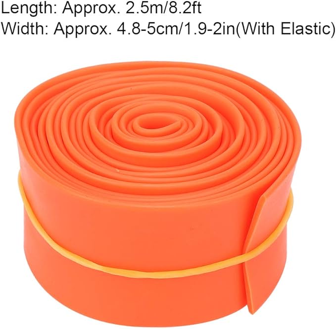 5cm 2.5m Elastic Tension St for & Pilates - Stretch Strength Ing Belt with les for Women & Girls -